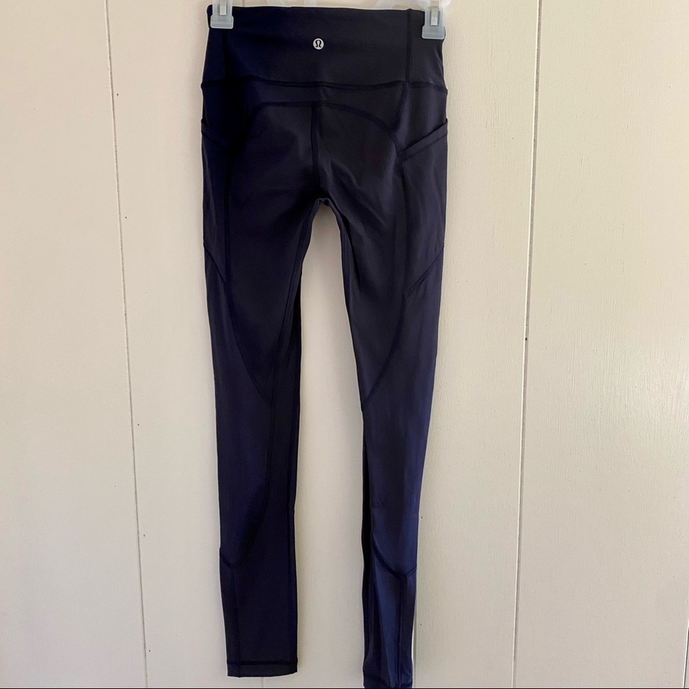 Navy All The Right Places Pant, size 4, Lululemon